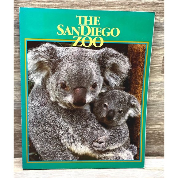 Vintage The San Diego Zoo Souvenir Book 1988 Animal Photographs - Picture 1 of 9